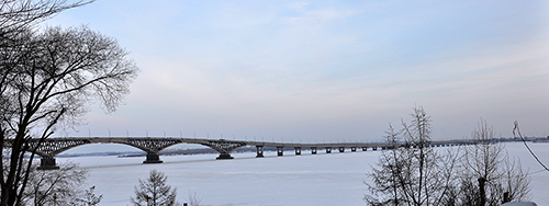 Saratov Bridge, Russia