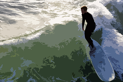 Award Winner - Surfer at Pismo Beach, CA